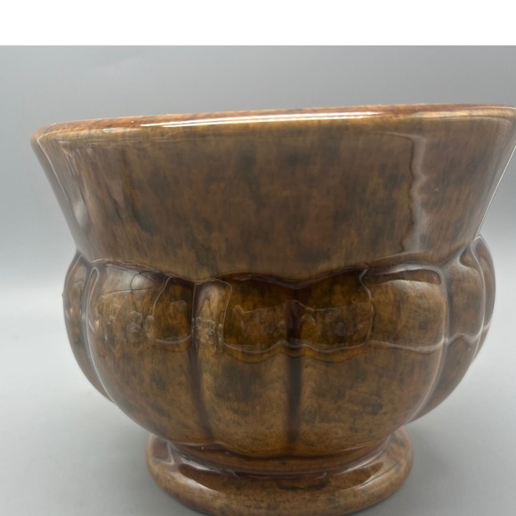 Vintage Haeger‎ Pottery Urn Planter Flower Pot Vessel Spatter Drip #667 - Picture 3 of 7